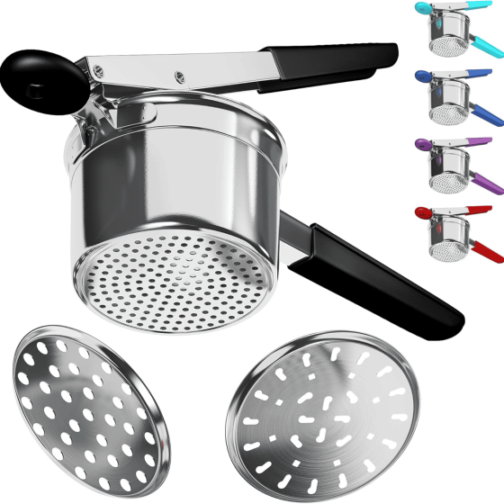 Press Trio-Disc Potato Ricer